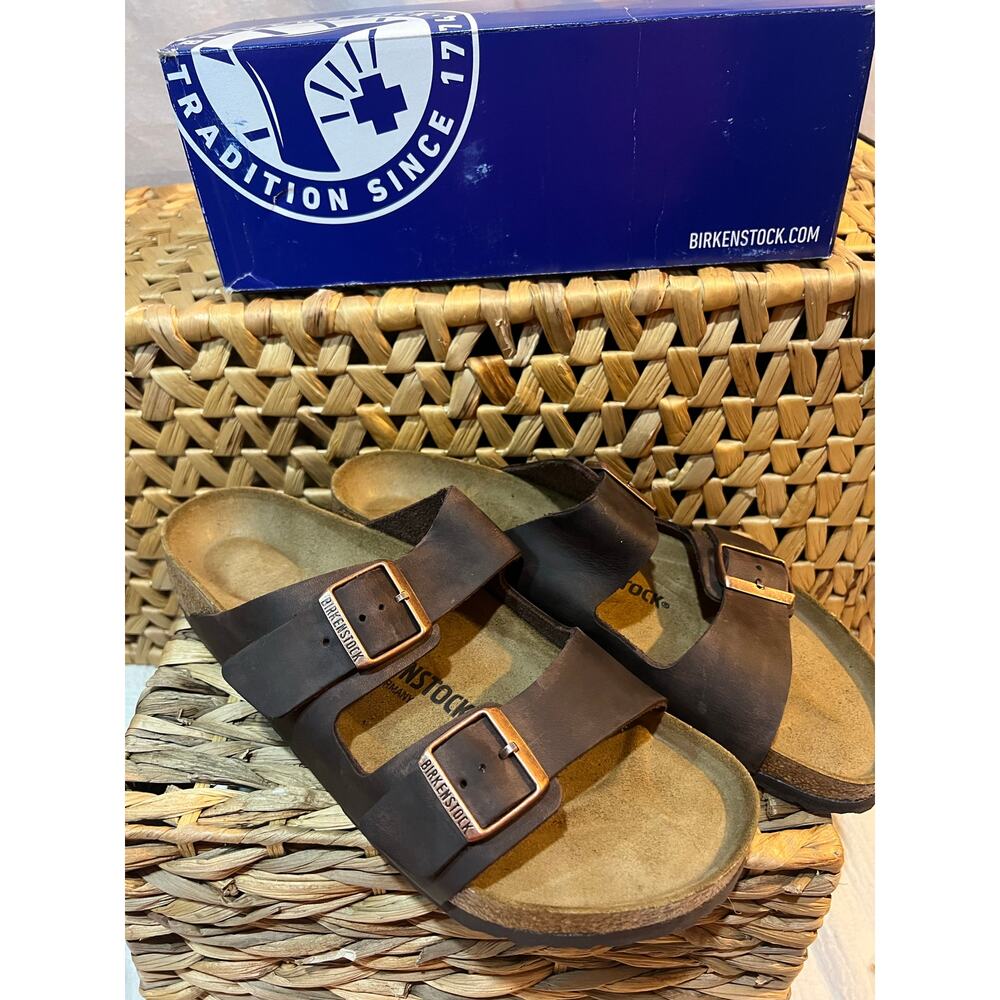 Birkenstock Arizona BS Sandals – Habana – EU 43 / US Men’s 10 – NIB